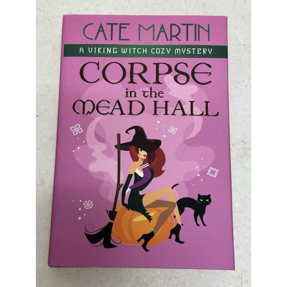 NEW Cate Martin A Viking Witch Cozy Mystery Hardcover Lot of 9